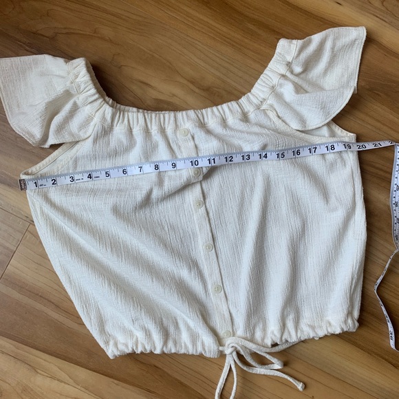 MADEWELL Texture and Thread Off the Shoulder Top - Picture 7 of 10